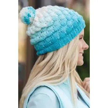Bubble Beanie Hat Knitting Pattern 